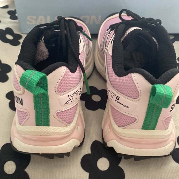 Salomon x Sandy Liang Xt-6 Expanse Cradle Sneakers Pink - Picture 5 of 8